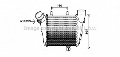 AVA QUALITY COOLING ai4323 -  Интеркулер